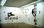 Escrito en el cielo (Detalle de la instalaci&oacute;n) 2001