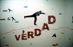 Escrito en el cielo (Detalle de la instalaci&oacute;n) 2001