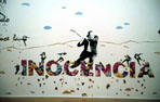 Escrito en el cielo (Detalle de la instalaci&oacute;n) 2001